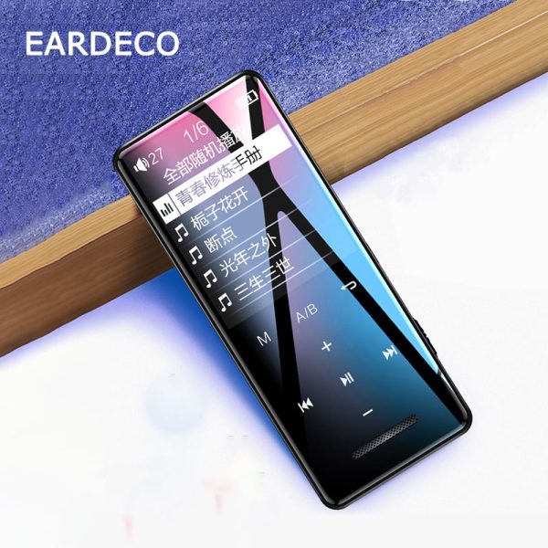 EARDECO Touch Screen Audio Mp3 Player Bluetooth Hifi Walkman Portable Metal Music Players Mp 3 Hi Fi Flac Lossless