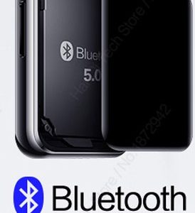 X5 Full Touch Screen Bluetooth MP3 Player 8GB 16GB Portable Music Player With Built-in Speaker FM Radio Recorder E-book